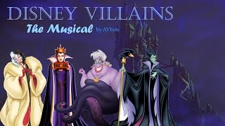 Disney Villains The Musical fan made music video AVbyte [upl. by Jt]