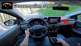 Dacia Jogger 140 Hybrid Fuel Consumption Test [upl. by Gherlein601]