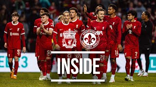 INSIDE Liverpool 31 Darmstadt  BEST view of preseason win [upl. by Gnoht489]