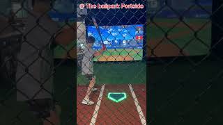 First time using hittrax mlb baseball homerun sports edit cool compilation hit future [upl. by Hoem]