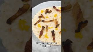 Risotto de gorgonzola con guanciale [upl. by Nevetse]