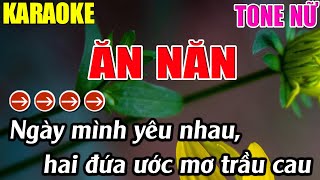 Ăn Năn Karaoke Tone Nữ Karaoke Lâm Nhạc Sống  Beat Mới [upl. by Etom]