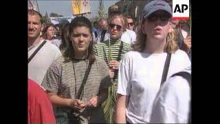 Israel  Palm Sunday procession [upl. by Rudyard]