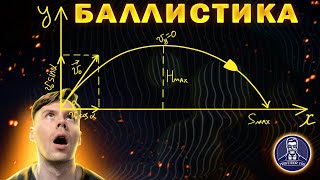 Баллистика Движение под углом к горизонту в ЕГЭ по физике [upl. by Anytsyrk]