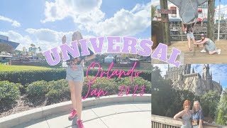 Universal Studios  Orlando January 2023 [upl. by Notaek]