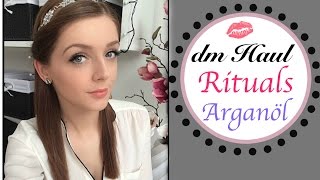 DM HAUL April 2015  Beauty Haul ❤ Rituals Neuheiten reines Arganöl [upl. by Aigneis835]