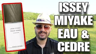 Issey Miyake LEau dIssey pour Homme Eau amp Cèdre fragrancecologne review [upl. by Erastes34]