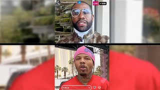 quotSHAKUR WILL F YOU UPquot Floyd Mayweather GOES OFF On Gervonta Davis [upl. by Nothgierc]