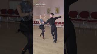 Jive Advanced Basic Choreography 1 of 4 [upl. by Anaejer]