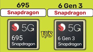 Snapdragon 695 vs Snapdragon 6 Gen 3 [upl. by Sutniuq]