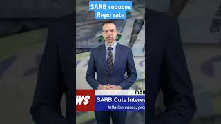 SARB reduces Repo rate currentevents newsupdate southafrica [upl. by Oinigih]