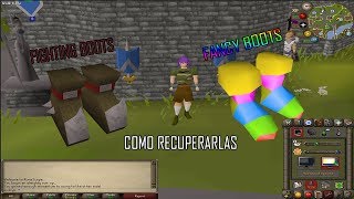 Tutorial Como Recuperar Las Fancy bootsFighting Boots  Oldschool Runescape [upl. by Nonnair]