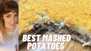 Best Mashed Potatoes With Meat  بطاطا سوفليه [upl. by Mazman]