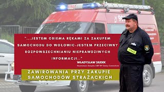 Władysław Siudek Komendant Związku OSP RP Gminy Czernichów dementuje nieprawdziwe informacje [upl. by Adah]