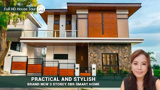 SOLD🔖 72523 PRACTICAL and STYLISH 2storey 5 Bedroom Single Detached Smart House [upl. by Bac845]