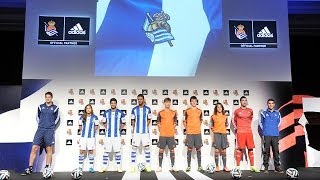 PRESENTACIÓN NUEVA EQUIPACIÓN ADIDAS 04072014 [upl. by Haimrej]