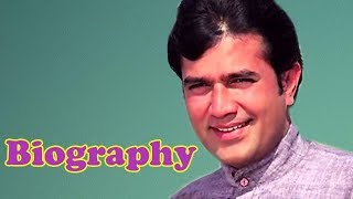 Rajesh Khanna Biography  राजेश खन्ना की जीवनी  First Superstar of Indian Cinema बॉलीवुड अभिनेता [upl. by Ellerud]