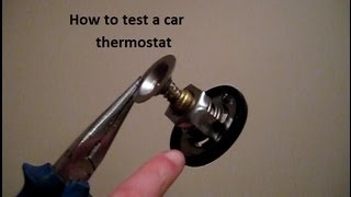 How to quickly test a car thermostat [upl. by Flemming]