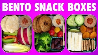 Bento Snack Boxes  Vegan  Gluten Free  Dips amp Dippers  Mind Over Munch [upl. by Cyrille]