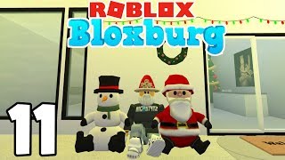 CHRISTMAS TIME IN BLOXBURG  Roblox BloxBurg EP11 [upl. by Frankie]