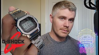 The Best Retro 80s Watch  Casio GShock Full Metal 5000 [upl. by Llerrud]