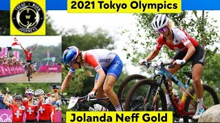 Jolanda Neff Gold  2021 Tokyo Olympics  Womens Cross Country MTB XCO [upl. by Bert]