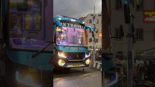 Zamorian Xpress by PK Travels  Ashok Leyland  Damodar Motors Built  AC Sleeper shorts viral [upl. by Fasto]