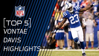 Top 5 Vontae Davis Career Plays  NFL [upl. by Eryn]