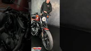 JORDAN BIKES For Sale Harley Davidson Sportster 883 Iron ABS 2018 18 plate 4574 miles £7290 [upl. by Elkcim]