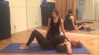 Supported Back Bend Back Bend with a Bolster  BodyFix Method [upl. by Kevan595]