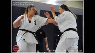 CHIKARA  Female Full Contact Karate Alessandra De Sa vs Jacinta Maloney [upl. by Melcher910]