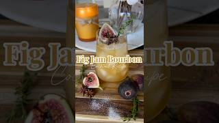 Fig Jam Bourbon Cocktail Recipe cocktailrecipe cocktails bourbon thanksgivingrecipe [upl. by Taryn524]