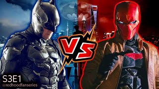 Batman VS Red Hood DC BATTLE S3E1  Red Hood Fan Series [upl. by Enomes]