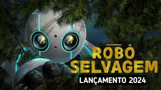 ROBÔ SELVAGEM FILME INFANTIL E AVENTURA LANÇAMENTO 2024 REVIEW DETALHADO [upl. by Neirol]