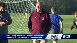 Greely family in second generation playing for soccer coach Mike Andreason [upl. by Bolme]