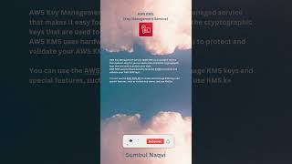 AWS Key Management Service AWS KMS aws awsexam ccp saa kms cloudsecurity [upl. by Derron489]