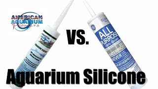 Silicone Sealant  GE 100 Silicone  What Aquarium Glass Silicone to Use [upl. by Oicnoel710]