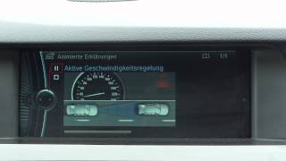 BMW Animierte Erklarungen Aktive Geschwindigkeitsregelung [upl. by Sib130]