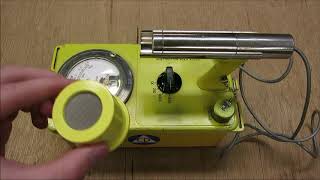 1960s Civil Defense geiger counter review [upl. by Korfonta301]