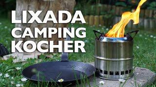 Bester Campingkocher Outdoor Holzofen Holzvergaser  Lixada [upl. by Aiuoqes]