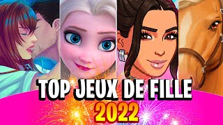 Jeux de Fille 2022 Le Top 10 Jeux mobile Android Iphone [upl. by Merwin]