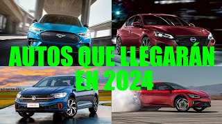 10 Autos Renovados Que Llegarán México En 2024 ✅🔥  Adiós Leyenda 🙁🙁 By ATZ [upl. by Animehliw]