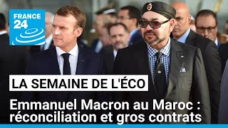 Visite dÉtat dEmmanuel Macron au Maroc  réconciliation et gros contrats • FRANCE 24 [upl. by Imik413]