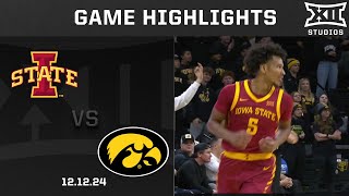 3 Iowa State vs Iowa Game Highlights  202425 Big 12 Men’s Basketball [upl. by Irahc]