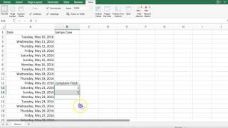 Case Calendaring amp Calculating Deadlines with Excel [upl. by Barnet]