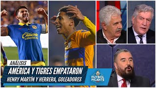 ANÁLISIS DEL DECEPCIONANTE EMPATE Tigres 11 América en FINAL DE IDA DE LA LIGA MX  Futbol Picante [upl. by Ocsicnarf]