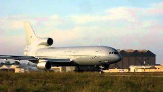 RAF Lockheed L1011 Tristar Take Off in Malta [upl. by Eidnas]