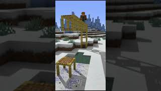 How to Place Scaffolding on Item Frame Maps in Minecraft [upl. by Pazit625]