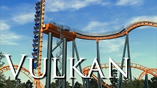 RCT3  Vulkan Tilting Coaster [upl. by Rehpotsihc387]