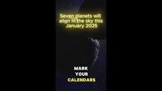 Seven planets will align in the sky January 2025 [upl. by Noguchi]